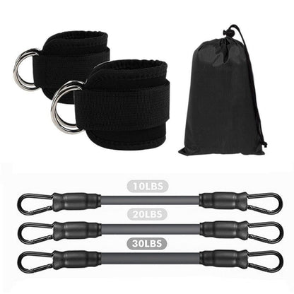 Elastic Fitness Resistance Bands Set