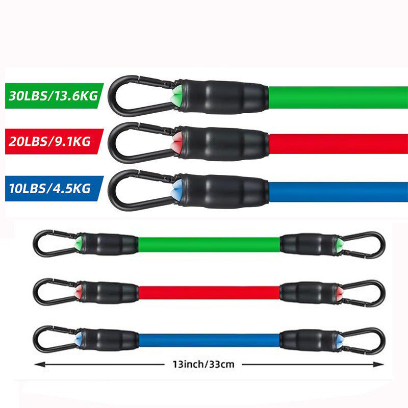 Elastic Fitness Resistance Bands Set