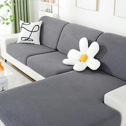 Elastic Flannel Sofa Cover Universal Fit Slip Resistant