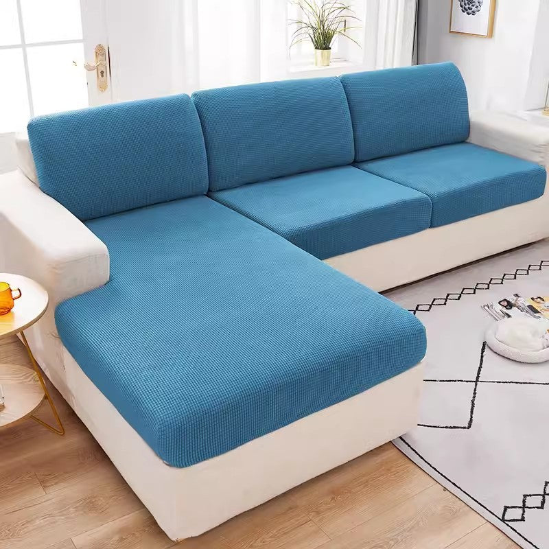 Elastic Flannel Sofa Cover Universal Fit Slip Resistant