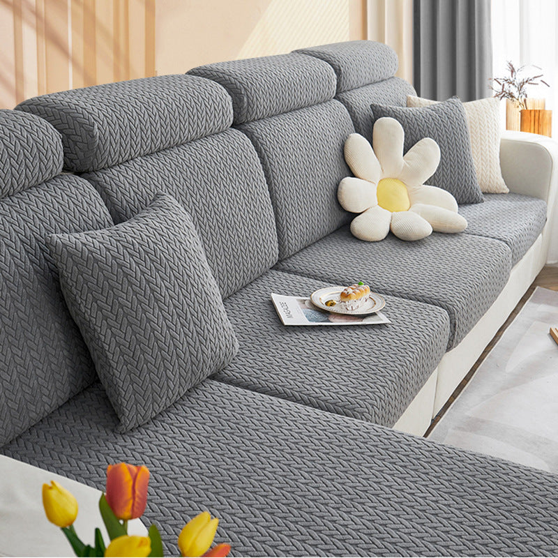 Elastic Jacquard Sofa Cover Non-Slip All-Season