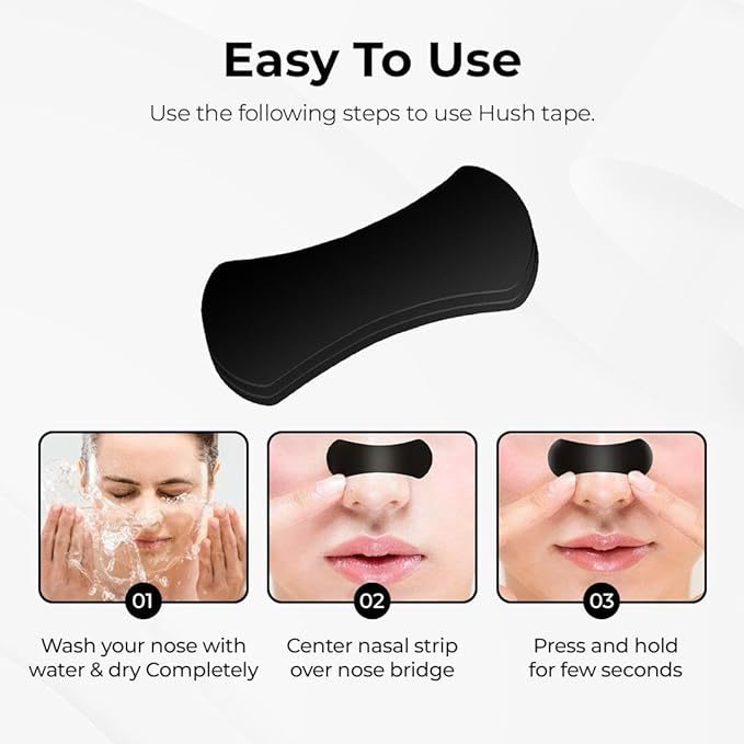Elastic Nasal Breathing Support Strips