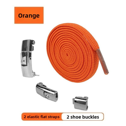 Elastic No-Tie Shoelaces with Quick Lock Buckles