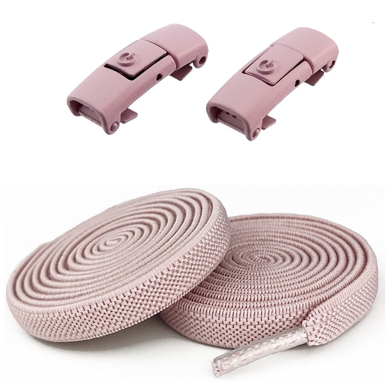Elastic No-Tie Shoelaces with Quick Lock Buckles