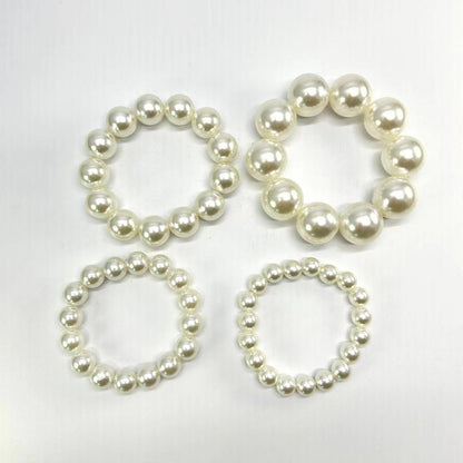 Elastic Pearl Bracelet Imitation Pearls