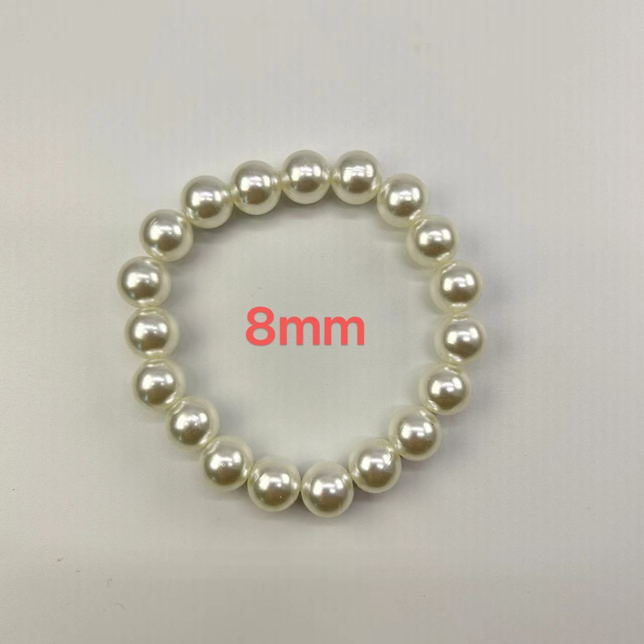 Elastic Pearl Bracelet Imitation Pearls