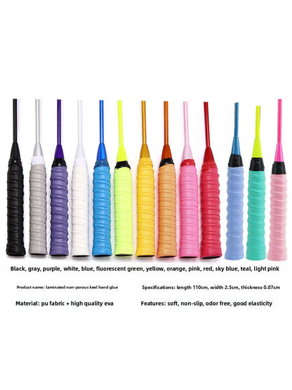Elastic Perforated Sports Racket Hand Grip Tape(60 rolls/bucket)