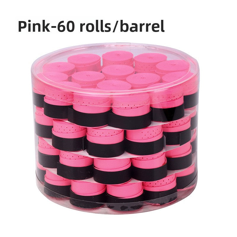 Elastic Perforated Sports Racket Hand Grip Tape(60 rolls/bucket)
