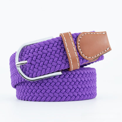 Elastic Pin Buckle Casual Belt