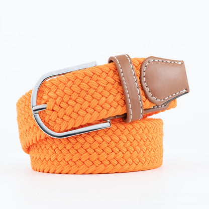 Elastic Pin Buckle Casual Belt