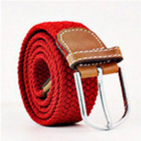 Elastic Pin Buckle Casual Belt
