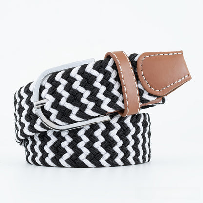 Elastic Pin Buckle Casual Belt