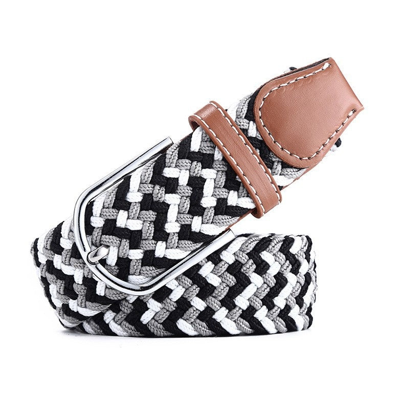 Elastic Pin Buckle Casual Belt