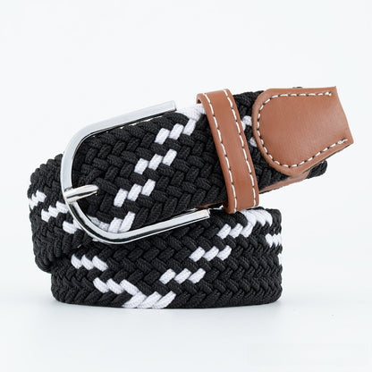Elastic Pin Buckle Casual Belt