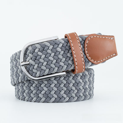 Elastic Pin Buckle Casual Belt