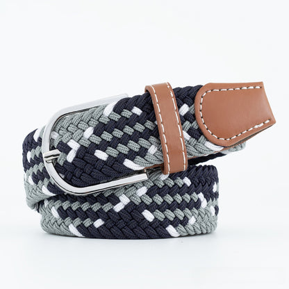 Elastic Pin Buckle Casual Belt