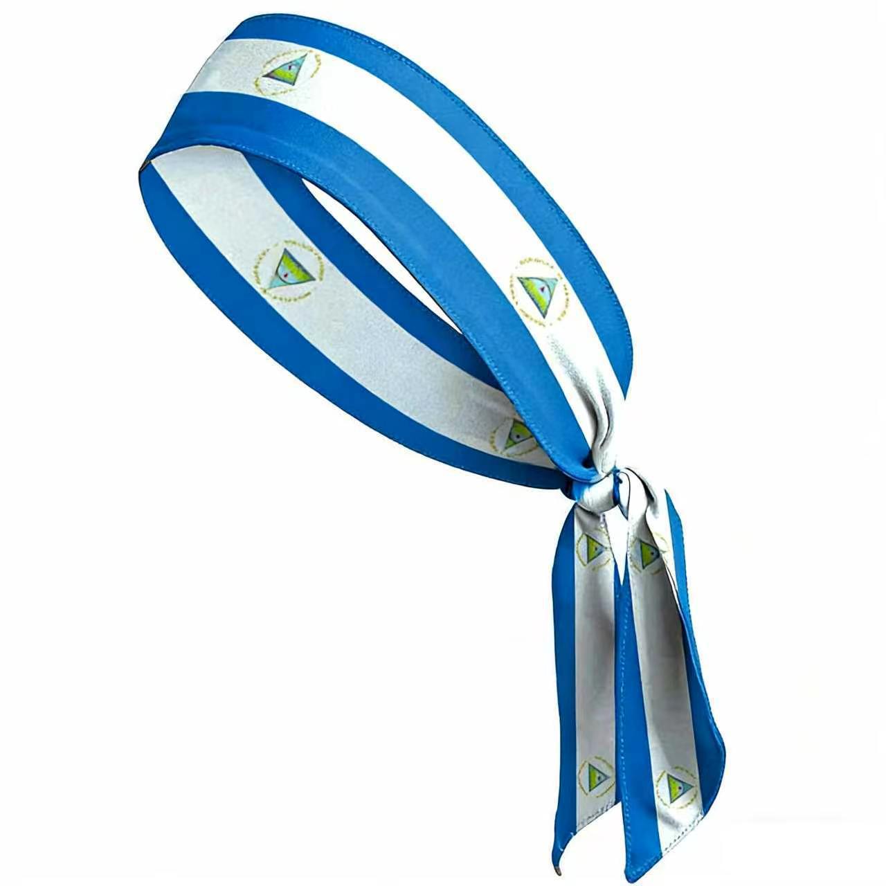 Elastic Printed Sports Headband