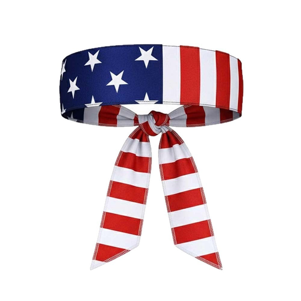 Elastic Printed Sports Headband