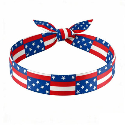 Elastic Printed Sports Headband