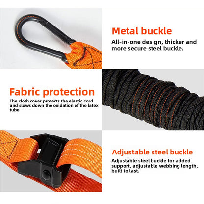 Elastic Pull-Up Assistance Bands with Handles for Home Gym Training