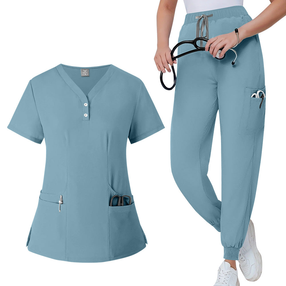 Elastic Quick-Dry Work Uniform
