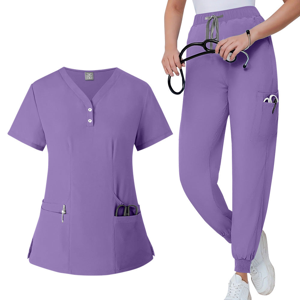 Elastic Quick-Dry Work Uniform