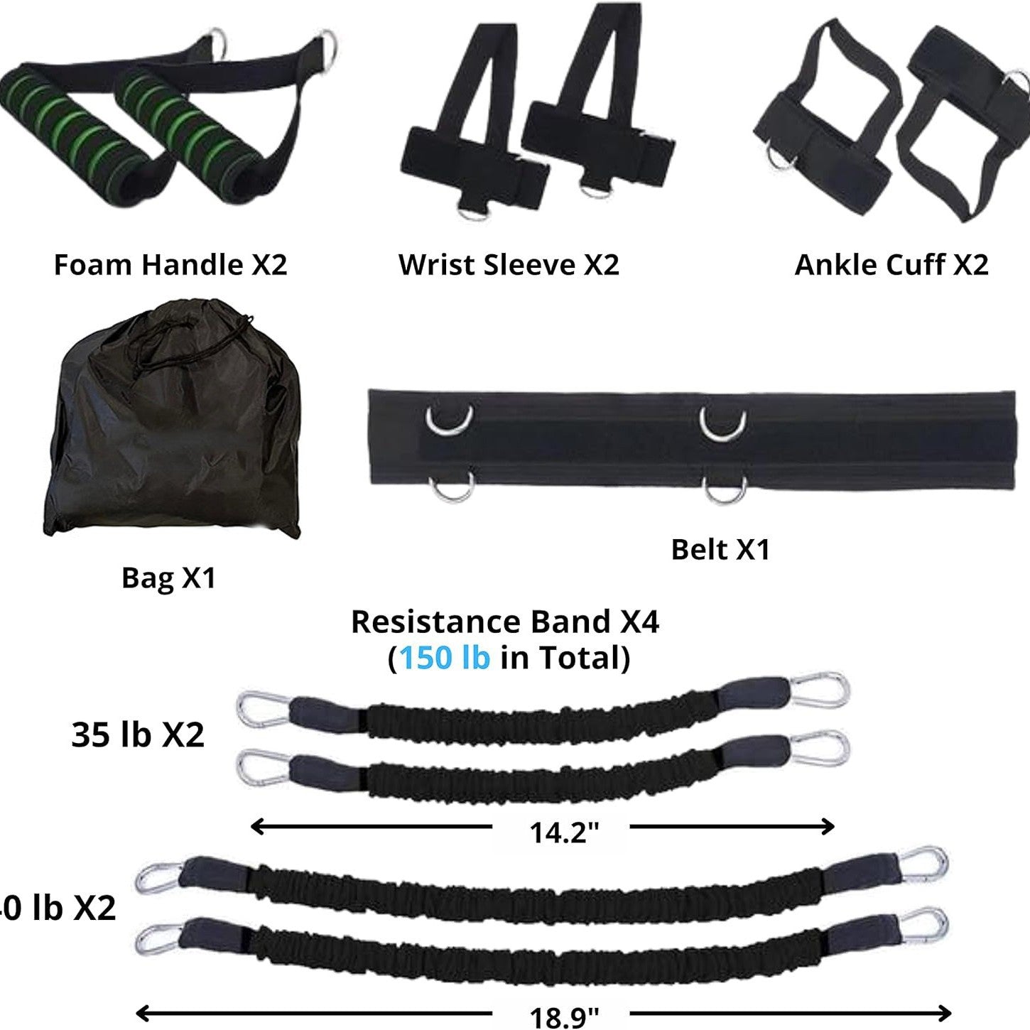 Elastic Resistance Bands for Strength Training