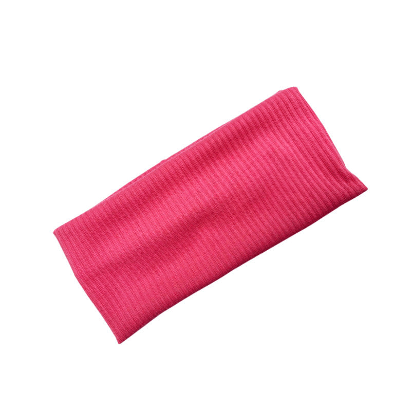Elastic Ribbed Sports Headband