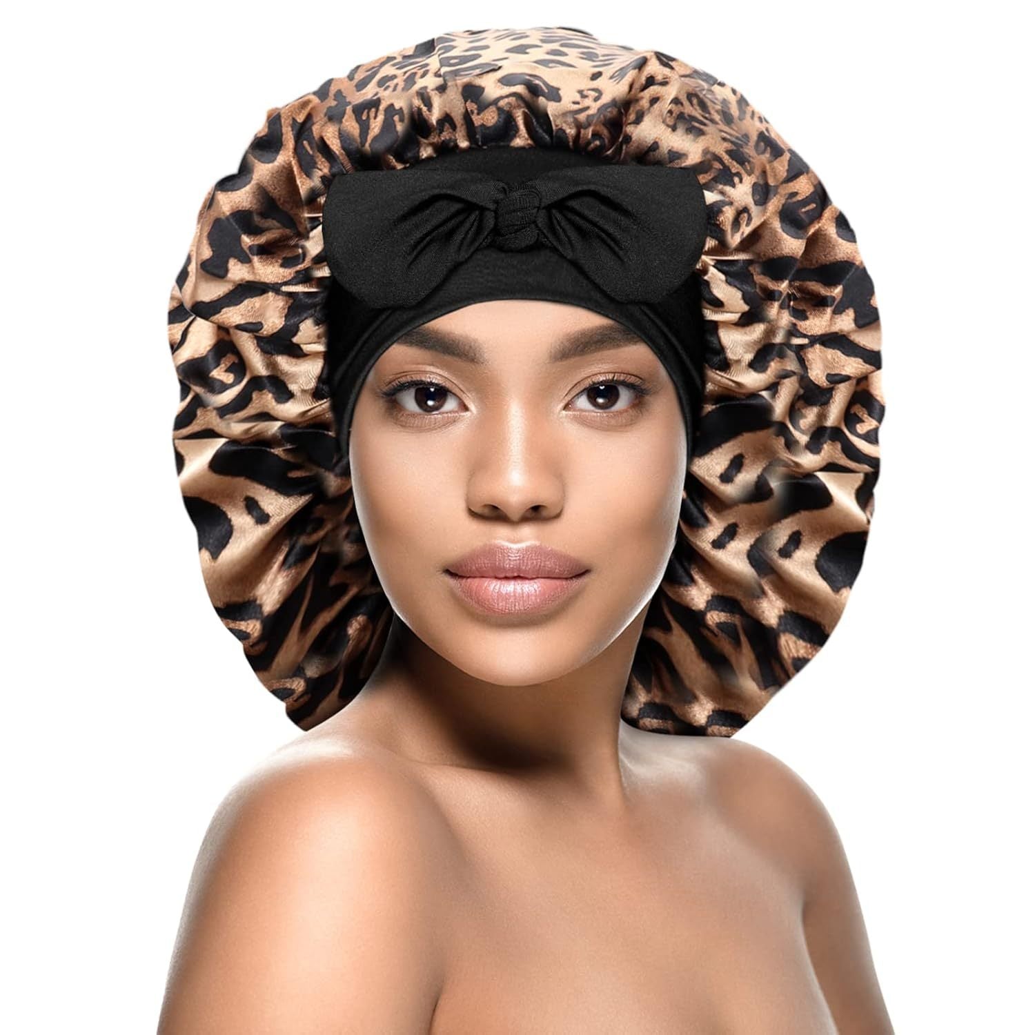 Elastic Ribbon Sleep Cap