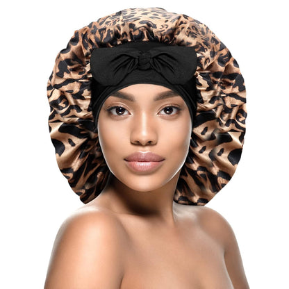Elastic Ribbon Sleep Cap
