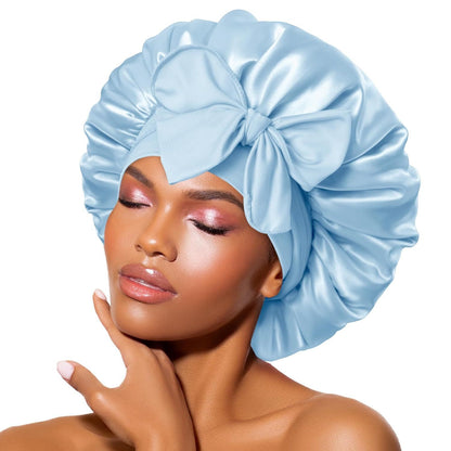 Elastic Ribbon Sleep Cap