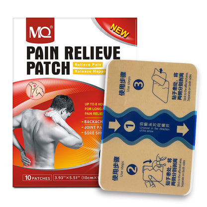 Elastic Self-Heating Pain Relief Patch