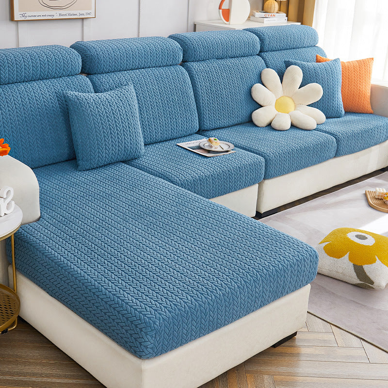 Elastic Sofa Cover Universal Fit Floral Pattern