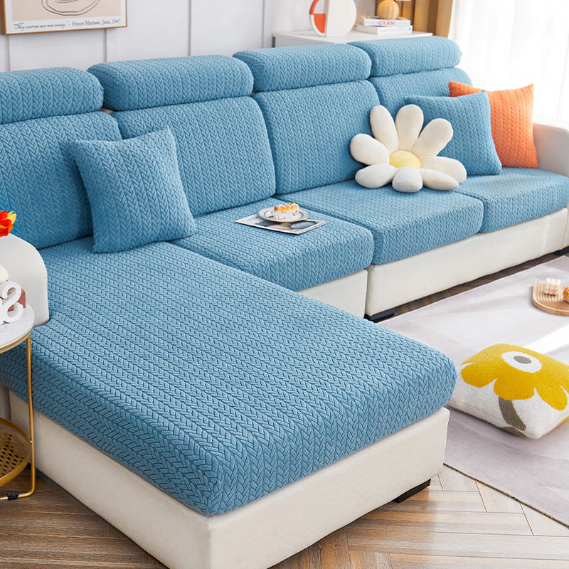Elastic Sofa Cover Universal Fit Floral Pattern