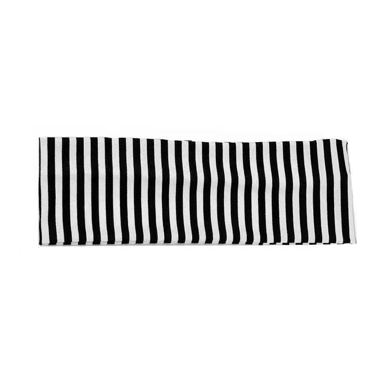 Elastic Sports Headband with Polka Dot Design