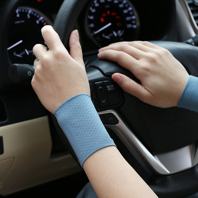 Elastic Sports Wristbands Ice Silk Wrist Protectors