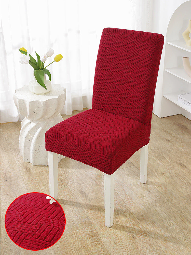 Elastic Striped Chair Cover