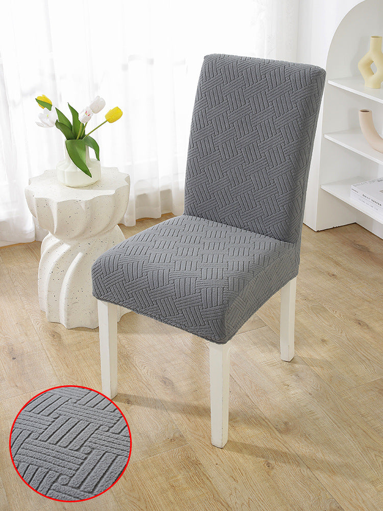 Elastic Striped Chair Cover