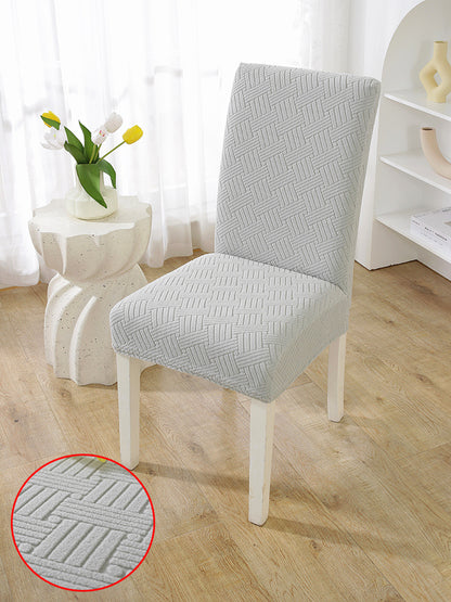 Elastic Striped Chair Cover