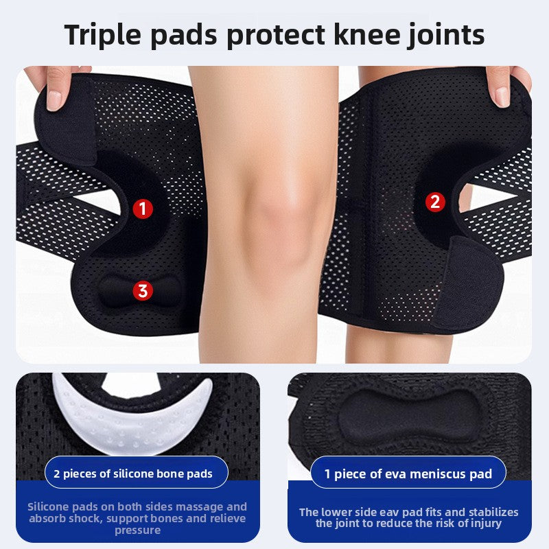 Elastic Support Knee Pads for Sports
