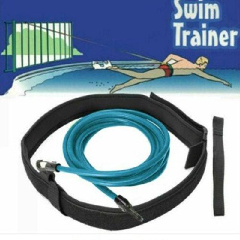 Elastic Swimming Resistance Training Belt Set