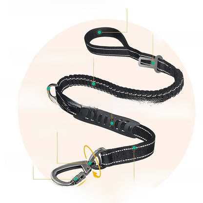 Elastic Telescopic Dog Leash