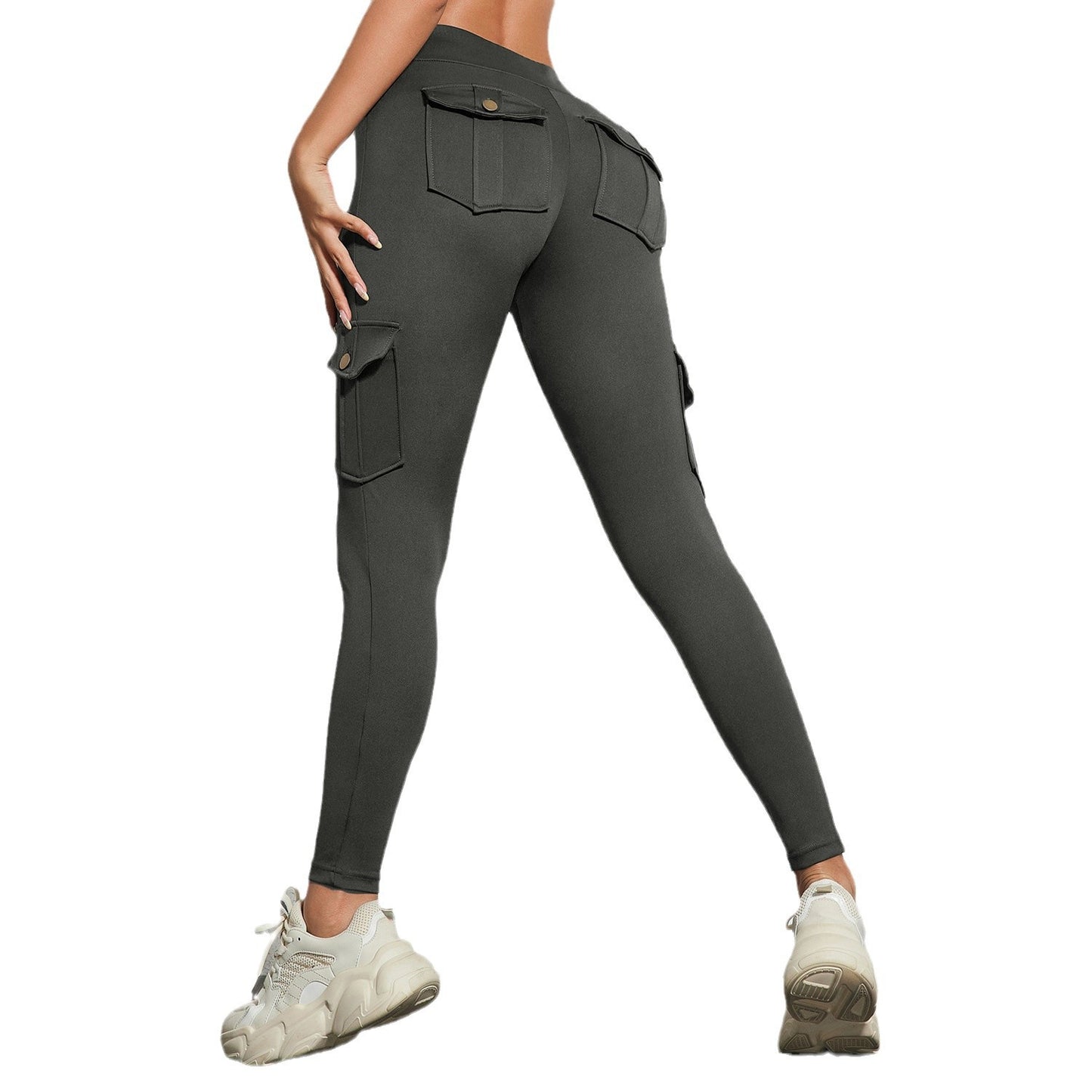 Elastic tight fitness women's leggings