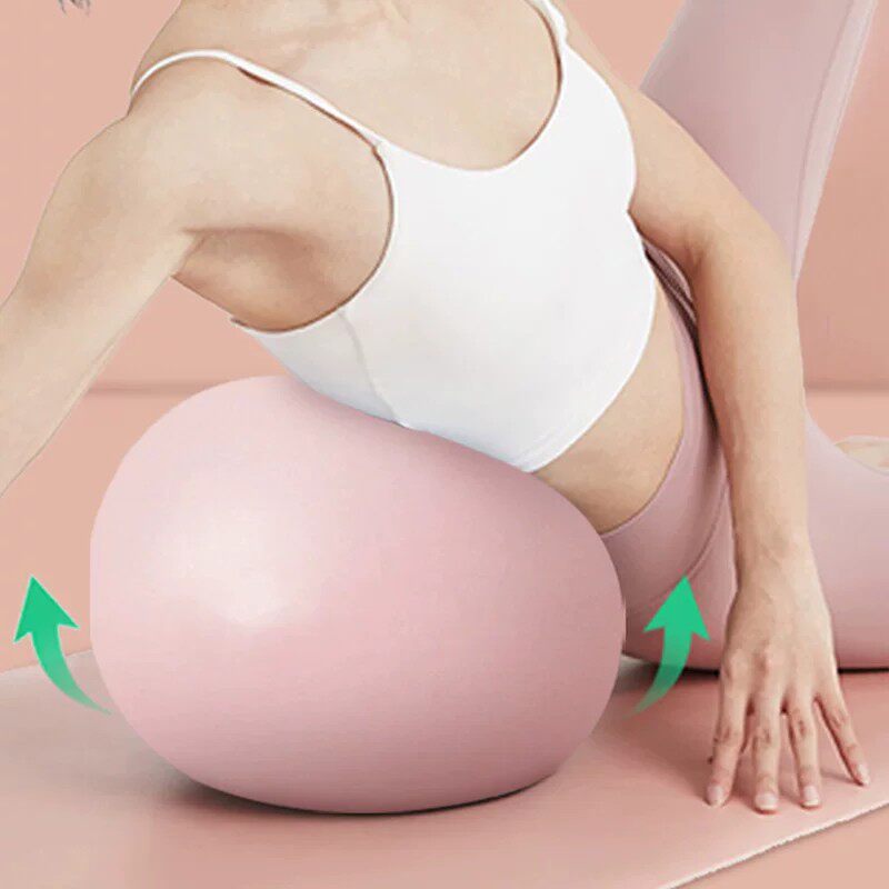 Elastic Yoga Pilates Exercise Ball for Home Fitness Training