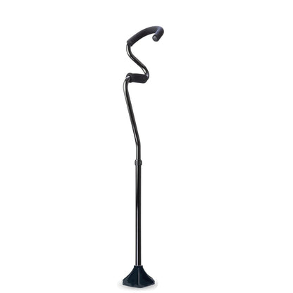 Elbow aluminum alloy walking aid four-legged walking stick
