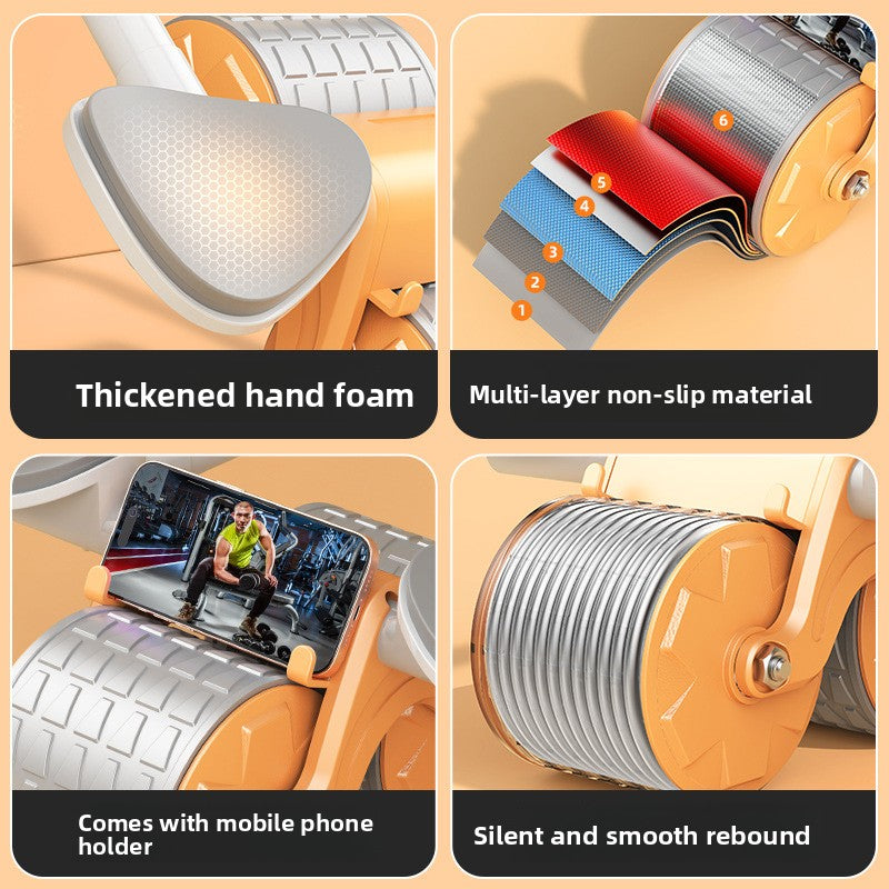 Elbow Support Abdominal Exercise Wheel