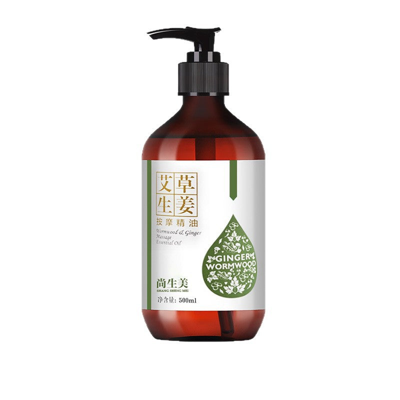 Elderberry and ginger massage oil