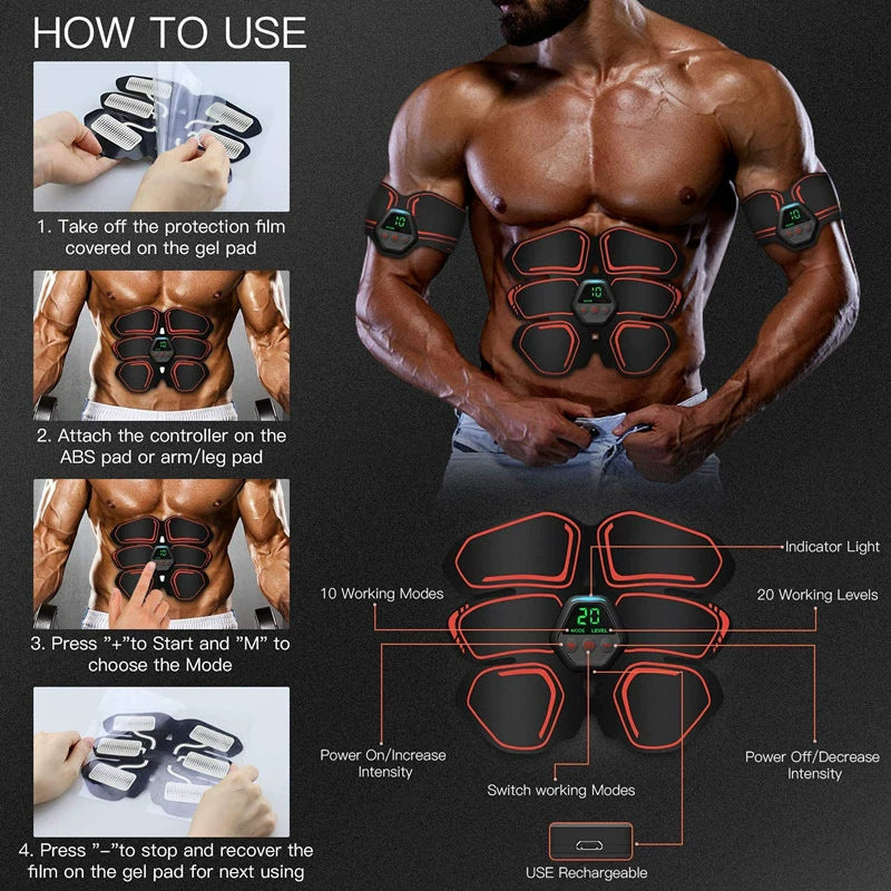 Electric Abdominal Muscle Pad