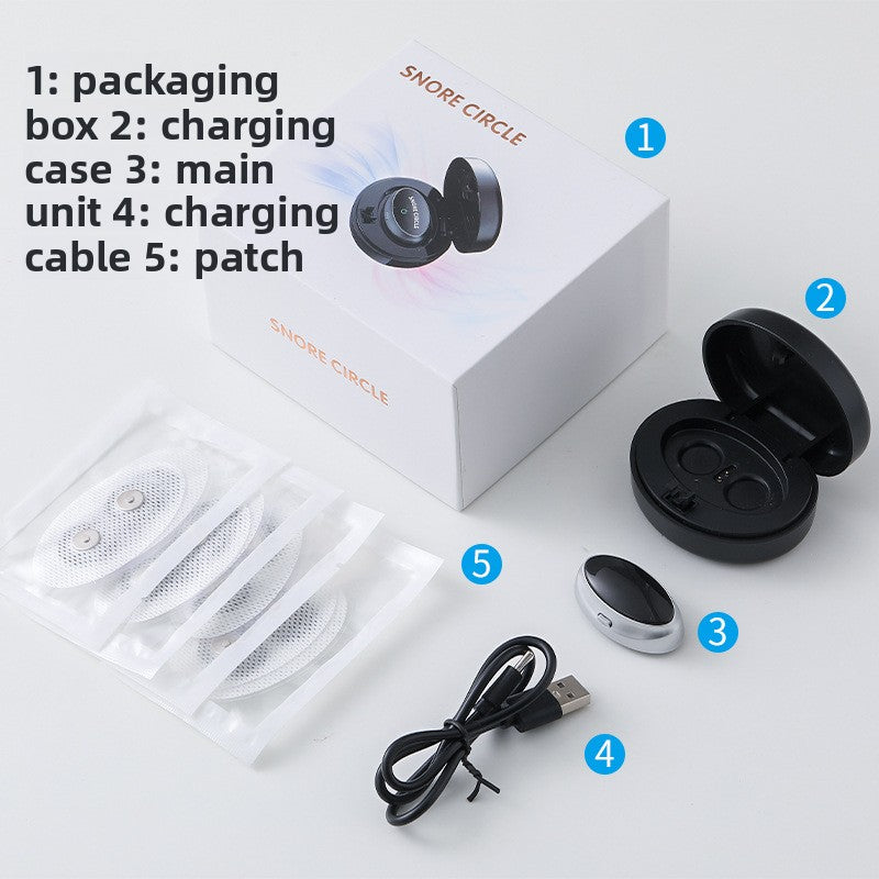 Electric Anti Snoring Massager Device