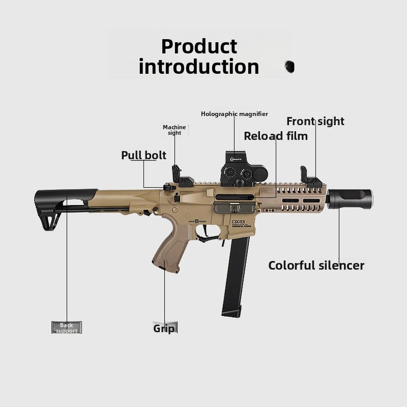 Electric Automatic Toy Submachine Gun